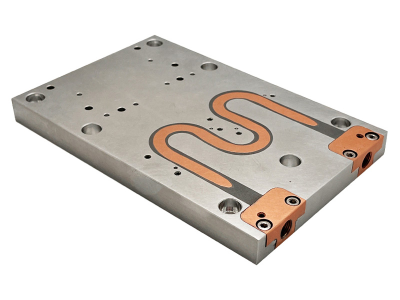 Copper Pipe Water Cooling Plates